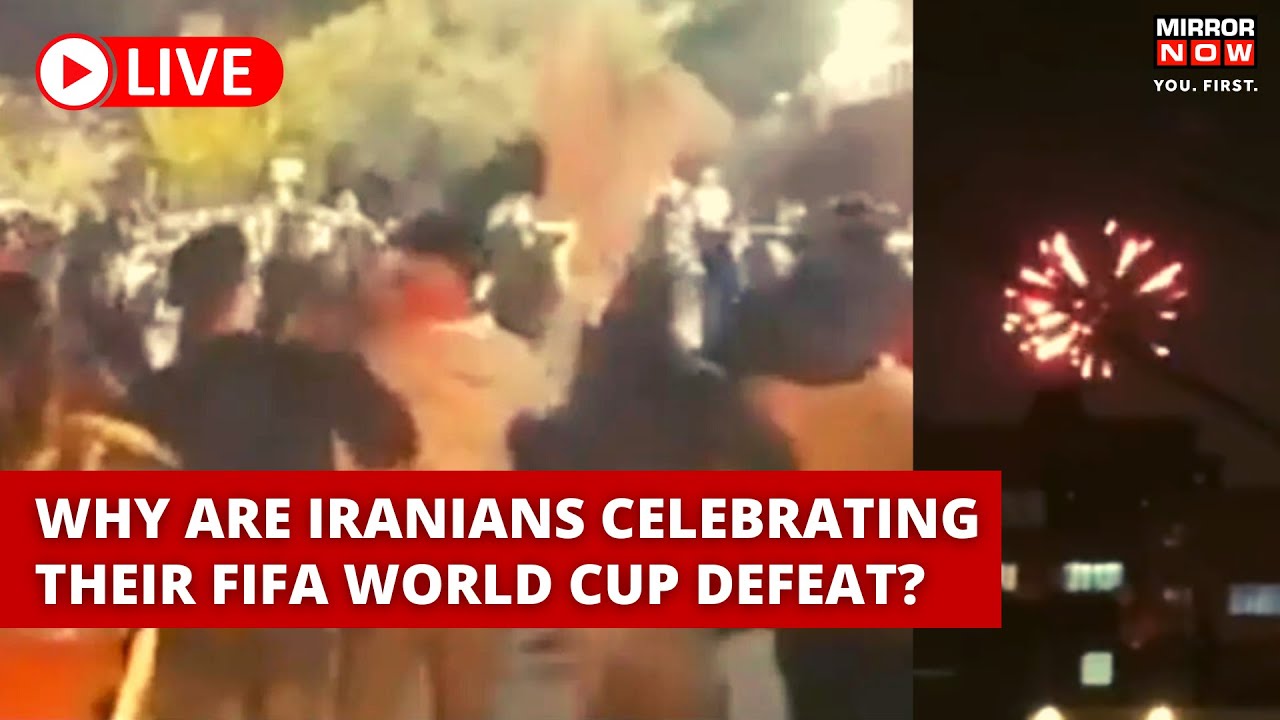 Iran Protest Live Iranians Celebrate Teams Defeat to US in Football Match FIFA World Cup 2022