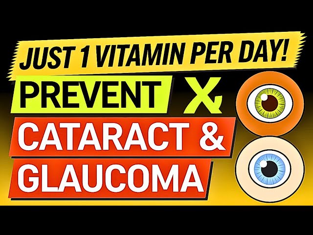 Vision Rescue: BEST Vitamins You Need to Prevent Eye Diseases!