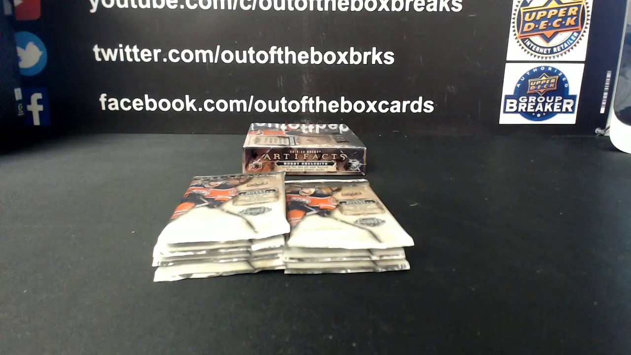 Outoftheboxbreaks Break 5570 1920 ARTIFACTS 5 BOX HALF CASE TEAM BUY