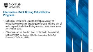 PSY4407 Drink Driving and Young Adults