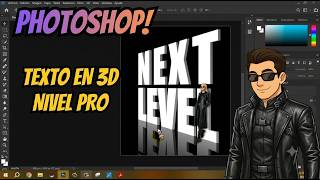 3D Text in Photoshop! How to INTEGRATE MODELS into your poster designs
