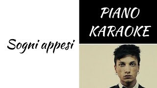 Miniatura del video "Sogni appesi - Ultimo - piano KARAOKE"