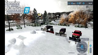 Fs22 -  Snow plowing multiplayer  (Live Stream) ((JOIN INFO IN DESCRIPTION))