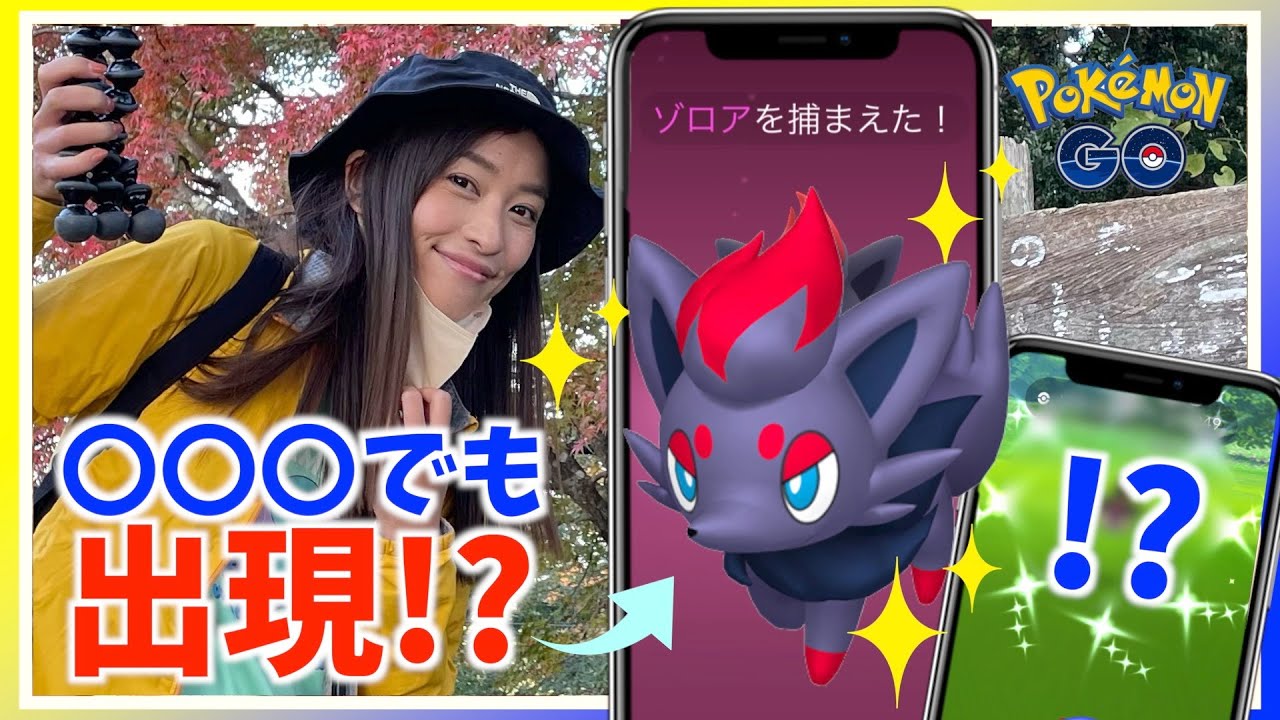 Zorua spawns even in 〇〇!? The results of my investigation on my
