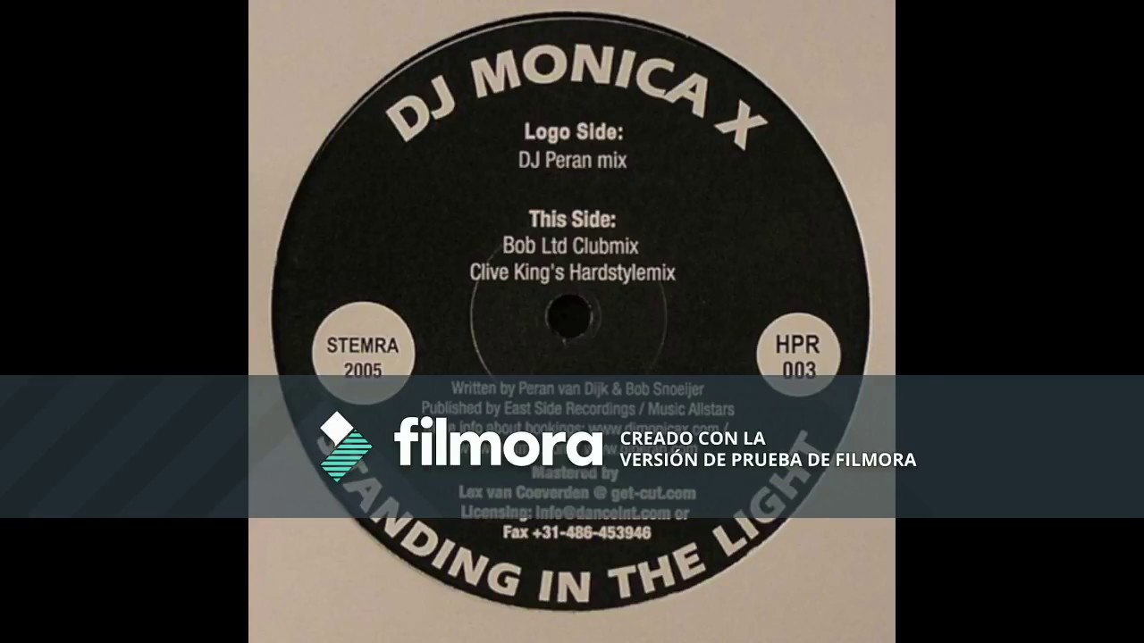 Monica X - Standing In The Light (Dj Peran Mix)