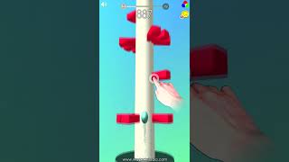 Rise On Top: Helix Jump Ball - Reach the top of 3d tower! screenshot 3