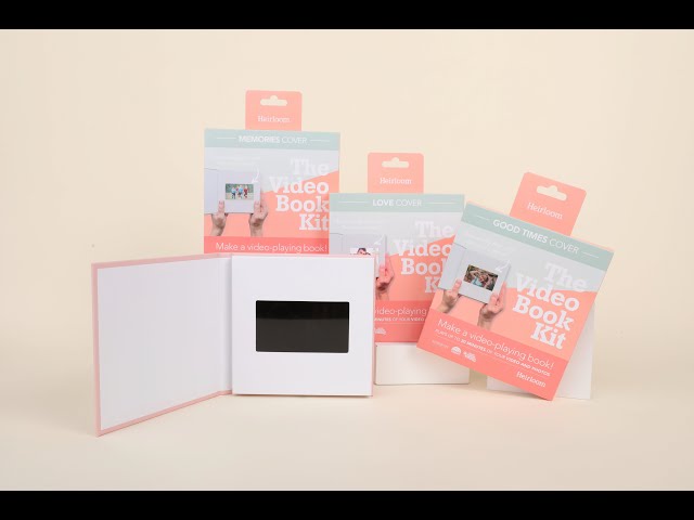 Video Book Kit, Memories Cover - Heirloom Desk & Stationery