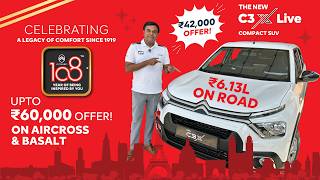 Citroën 108 Years Celebration: Unbeatable Deals on C3 Live & More at Hanith Citroën!