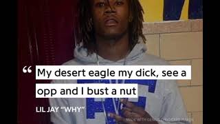 genius lyric card context: lil jay's suspect lyrics