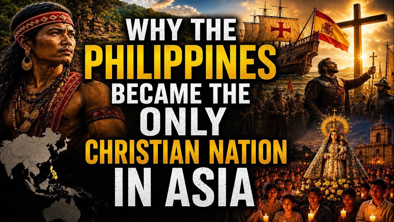 Why the Philippines Became the Only Christian Nation in Asia - YouTube