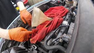 Peugeot 207 engine oil change