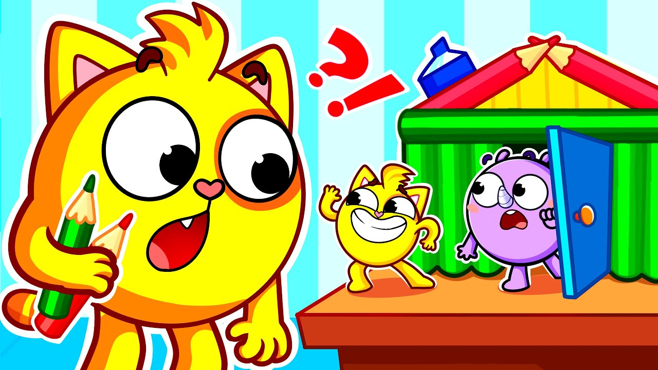 Canción De La Fiesta De La Casa de Muñecas 🏠 Canciones para Niños 😻🐨🐰🦁 Por Baby Zoo Español