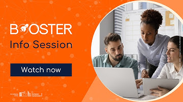Booster Info Session: free guidance for EU-funded research result