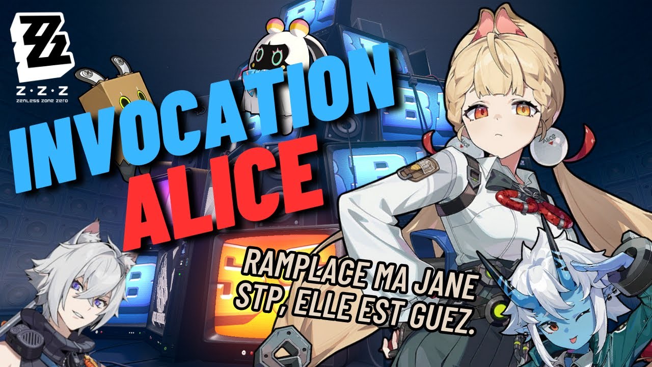 A L'ASSAUT!!! Invocation d'Alice, la lapine qui flippe.