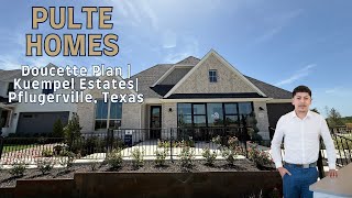 Step Inside This Brand New Texas House Tour! | Doucette Plan | Kuempel Estates | Pflugerville Texas