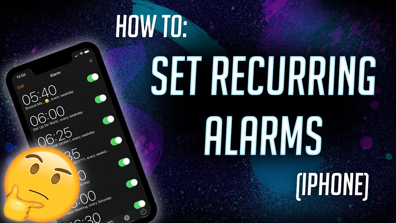 How To Set Multiple Alarms On Iphone