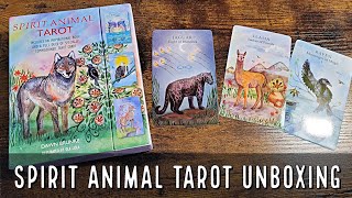 Spirit Animal Tarot | Unboxing and Flip Through