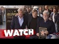 Mark Hamill Walk of Frame with Harrison Ford and George Lucas