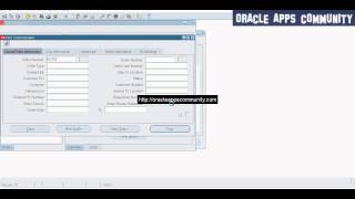 Book Sales Order - Oracle Order Management