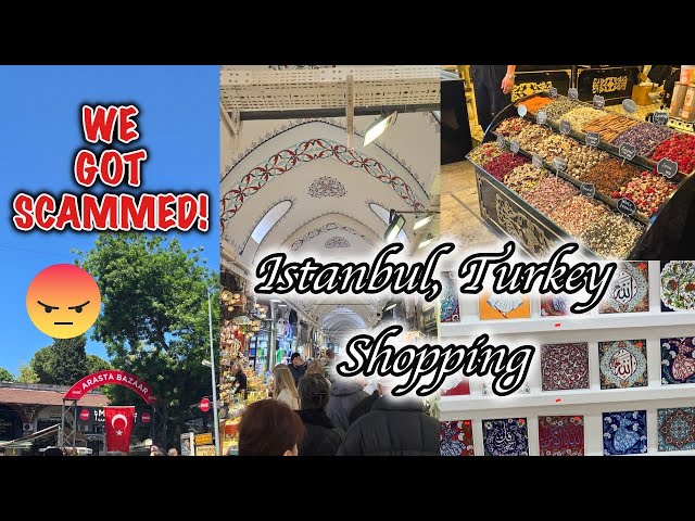 Istanbul, Turkey Shopping Haul - SCAMMERS & BARGAINS! class=