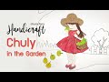 Applique chuly in the garden by churi chuly