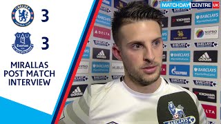 Chelsea 3-3 Everton : Kevin Mirallas Interview
