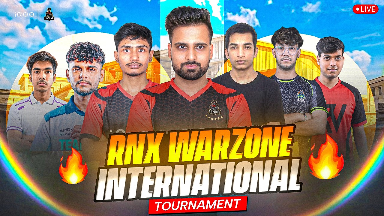 TOURNAMENT LIVE WITH TG FOZYAJAY I TOTAL GAMING ESPORTS  | FT. iQOOTG FOZYAJAY |  #IQOO15R