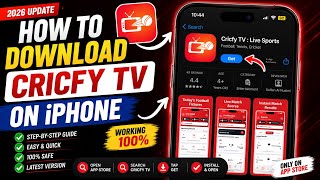 How to Download Cricfy TV on iPhone (2026) | Step-by-Step Guide