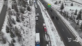 Colorado State Patrol faces challenges enforcing traction laws during messy winter travel
