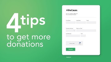 🟢 How to Build a Successful Donation Form - 4 tips #GivingTuesday #BoostDonations
