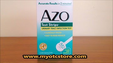 Myotcstore.com Review on Azo Test Strips For Urinary Tract Infection - 3 Test Strips