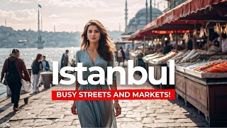 картинка: 🇹🇷 Стамбул, Турция — Откройте для себя САМЫЕ ОЖИВЛЕННЫЕ улицы и рынки!