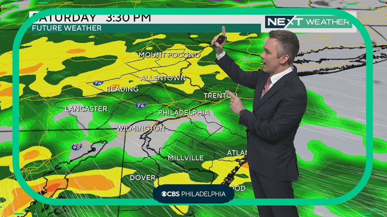 NEXT Weather: Turning wet and windy - YouTube