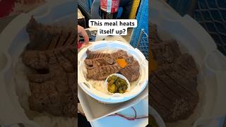 a self-heating meal for the train #japaneats #travel #japan #shinkansen