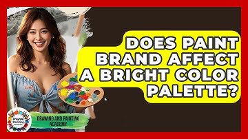 Does Paint Brand Affect A Bright Color Palette? - Drawing and Painting Academy