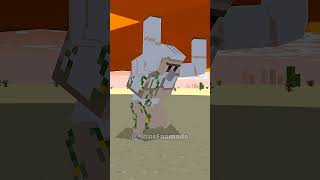A FIRE BOLL ATTACK ON EARTH π€― #minecraft #shorts