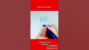 🤩 #Alia 🤩 | Name | Signature | #Shorts