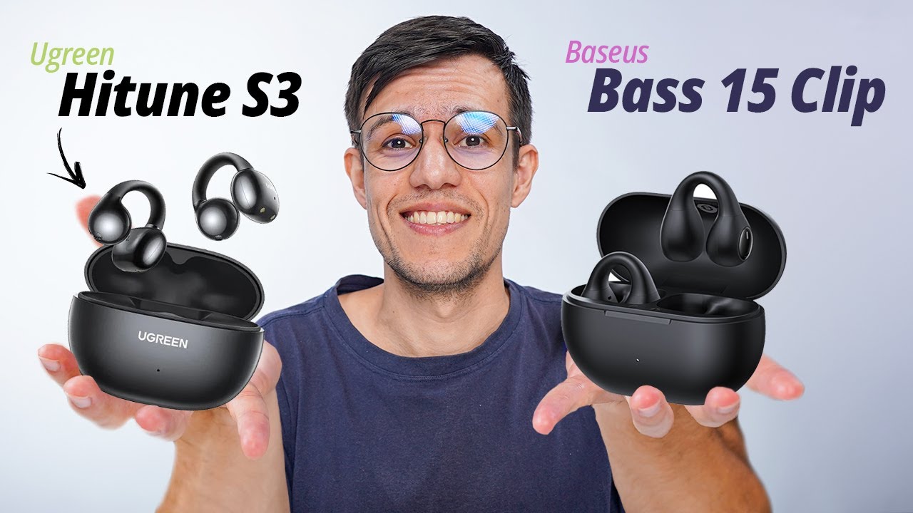 Ugreen Hitune S3 vs Baseus Bass 15 Clip - Qual o melhor FONE para Comprar? Comparativo