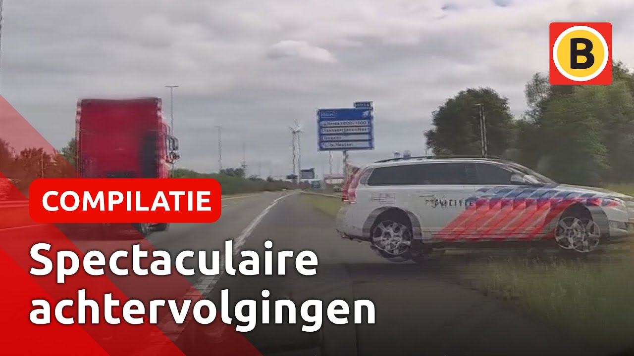 HEFTIGE ACHTERVOLGINGEN voor de POLITIE in 2023 | Omroep Brabant