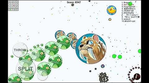 Blob Io New GOTA IO MODE IN Blob io! FIRST 16X POPSPLITS! Blob io