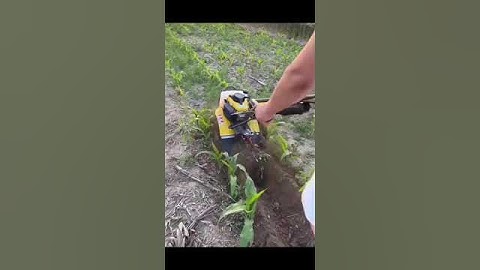 Máy xới đất mini máy xạc cỏ nông nghiệp máy vun luống đa năng  #automobile #farming #tintuc #machine