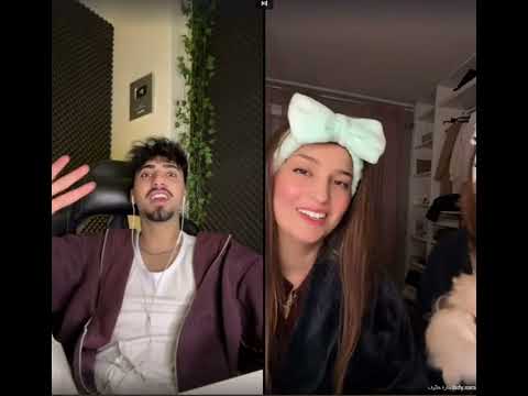 الان كيست مع سارة خشوف مع نورالهدي تتغزل الان حديث عن شو راح يساوى اذا لقاء عن قريب