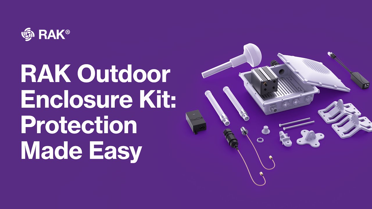Outdoor Enclosure for Gateway | Compatible with Hotspot, RAK7244, RAK7244C, and RAK7244P