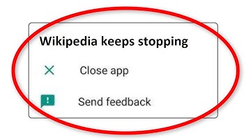 How To Fix Wikipedia App Keeps Stopping Error Android & Ios - Wikipedia app not open problem - Fix