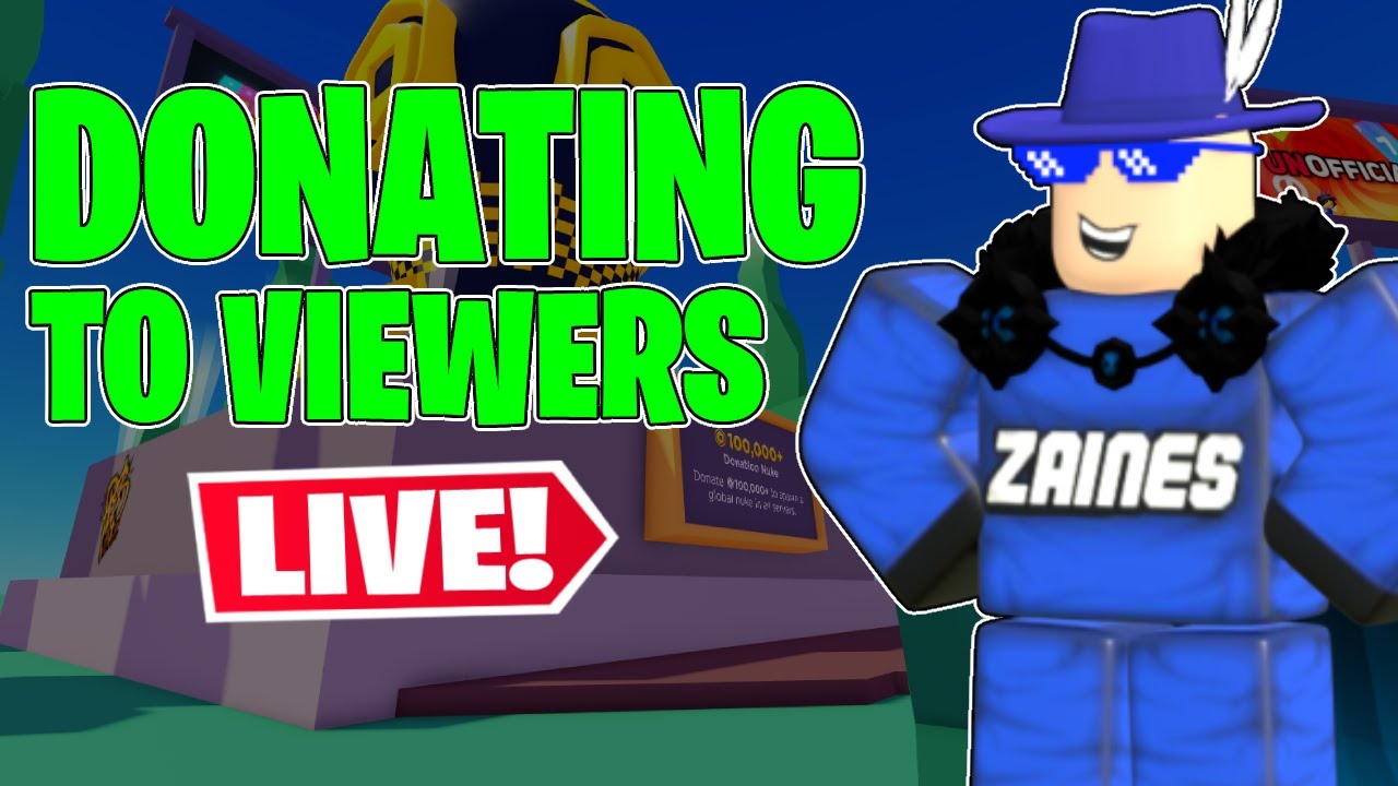 🔴Roblox Live! PLS DONATE! FREE ROBUX FOR VIEWERS! JOIN US! 12,250 SUBS =  ROBUX! - 3/8/22🔴 