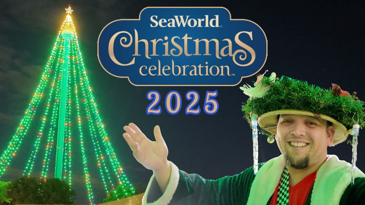 Рождественские праздники 2025 в SeaWorld San Diego | Возвращение Клайда и Симора, праздничные шоу...