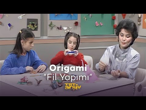 Kağıt Katlama Sanatı Origami (1986) | TRT Arşiv