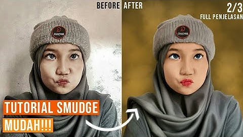 Tutorial Simpel Bikin Smudge di Autodesk Sketchbook | Part 2 - Smudge Mata, Alis dan Bibir