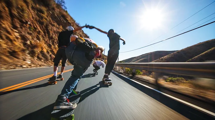 Longboarding California's Craziest Roads || Vlog