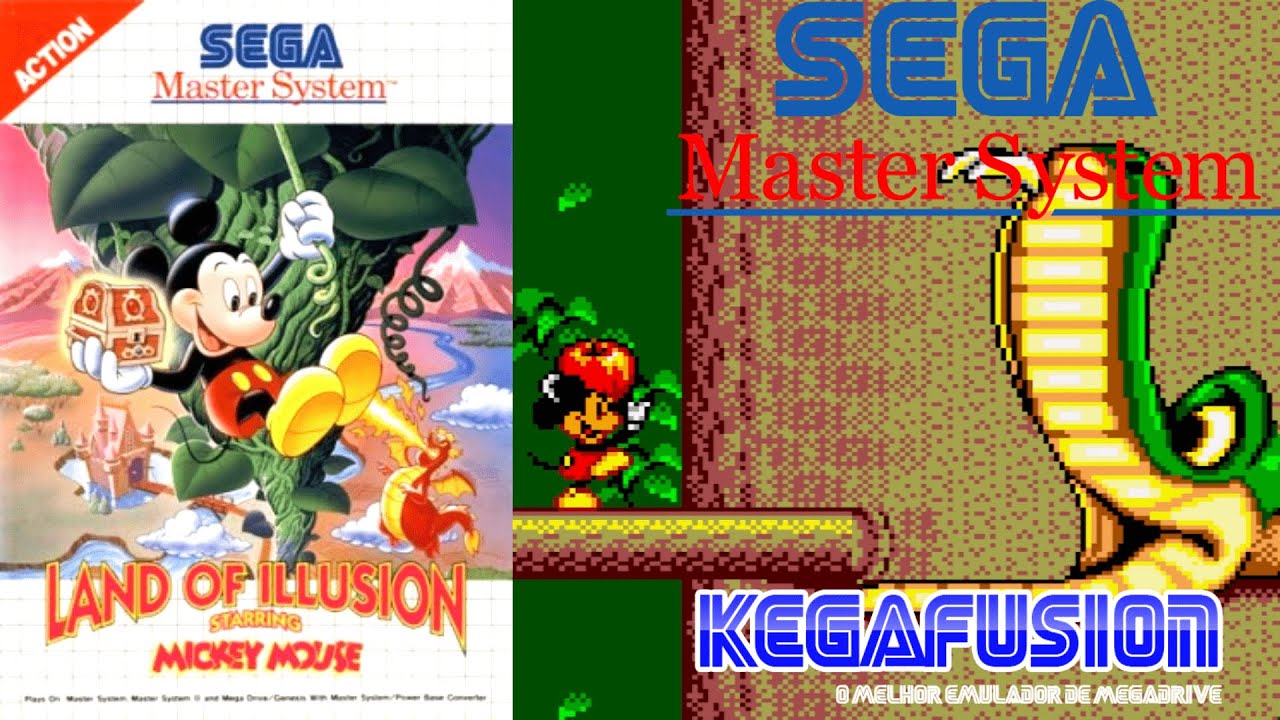 Land of Illusion Starring Mickey Mouse (1993) SEGA Master System